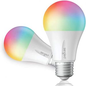 Sengled Zigbee Smart Light Bulbs, Smart Hub Required, Works with SmartThings and Echo with Built-in Hub, Voice Control with Alexa and Google Home, Color Changing 60W Eqv. A19 Alexa Light Bulb, 2 Pack