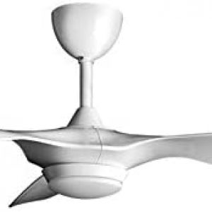 reiga 52-in Bright White Large Ceiling Fan with Dimmable LED Light Kit Remote Control Modern 3 Blades Reversible Quiet DC ETL Motor, 6-speed, Timer, for Bedroom Living Room and Patio