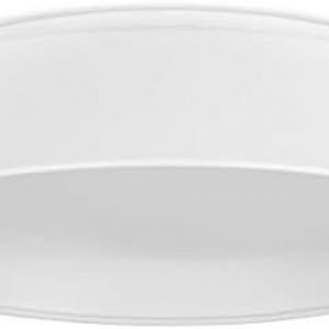 LB72201 15 inch Flush Mount LED Ceiling Light Fixture, 3000K/4000K/5000K Adjustable Ceiling Lights, White Saturn Dimmable Lighting for Hallway Bathroom Kitchen or Stairwell, ETL Listed
