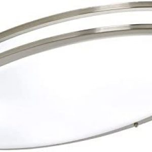 LB72132 35W LED Ceiling Light Fixture Oval, 32in Flush Mount Light Fixture, Ceiling Lamp for Bedroom, Kitchen, Bathroom, Hallway, Stairwell, Super Bright 2800 Lumens, 3000K Warm White, Dimmable